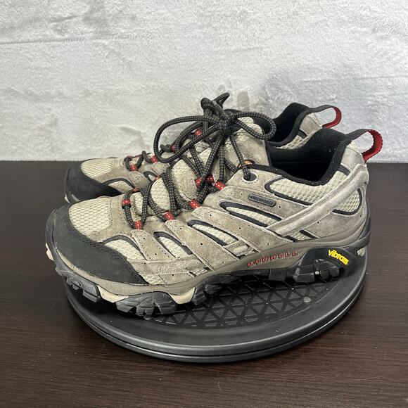 Merrell Men's Size 8 Moab 2 Mother Of All Boots Waterproof Hiking Shoes Brown - Picture 3 of 10